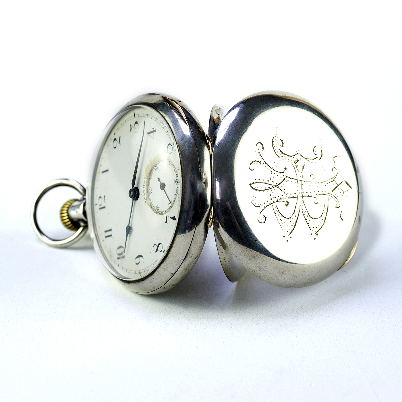 WALTHAM. Reloj de bolsillo, lepine, remontoir. U.S.A, 1895. WALTHAM. Reloj de bolsillo, lepine, remontoir. U.S.A, 1895.