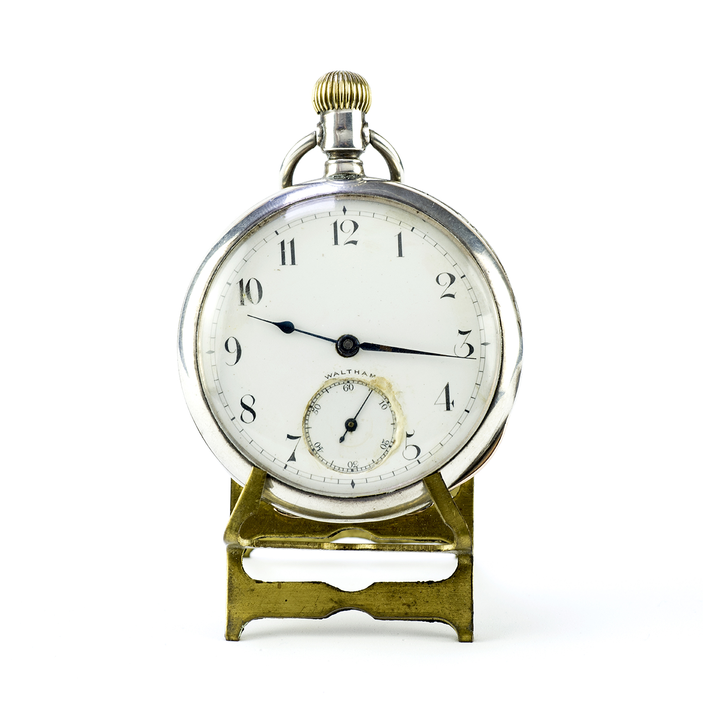 WALTHAM. Reloj de bolsillo, lepine, remontoir. U.S.A, 1895.