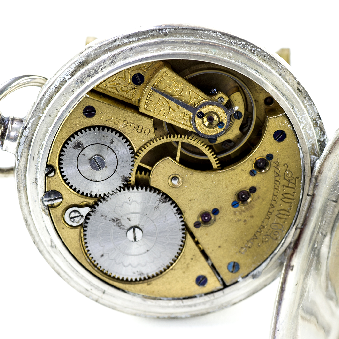 WALTHAM. Reloj de bolsillo, lepine, remontoir. U.S.A, 1895. WALTHAM. Reloj de bolsillo, lepine, remontoir. U.S.A, 1895.