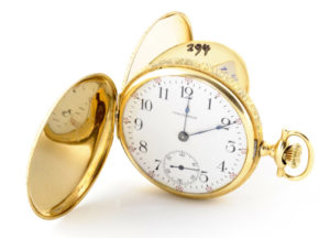 Waltham. Reloj de bolsillo saboneta. Circa, 1914.