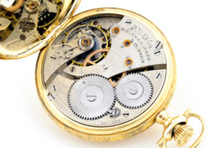 Waltham. Reloj de bolsillo saboneta. Circa, 1914.