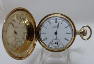 Waltham. Reloj de colgar de señora, saboneta. Año, 1882.