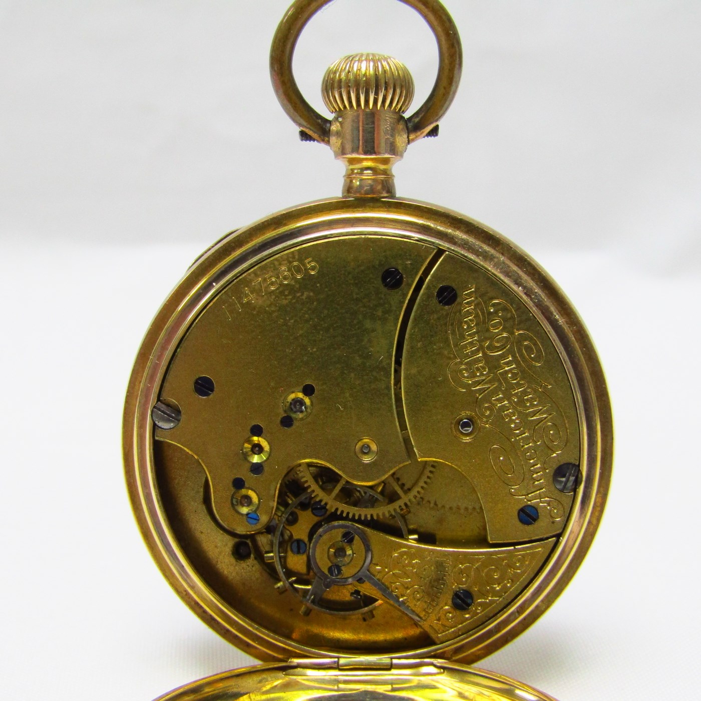 WALTHAM. Reloj de colgar lepine y remontoir. USA, 1902. WALTHAM. Reloj de colgar lepine y remontoir. USA, 1902.