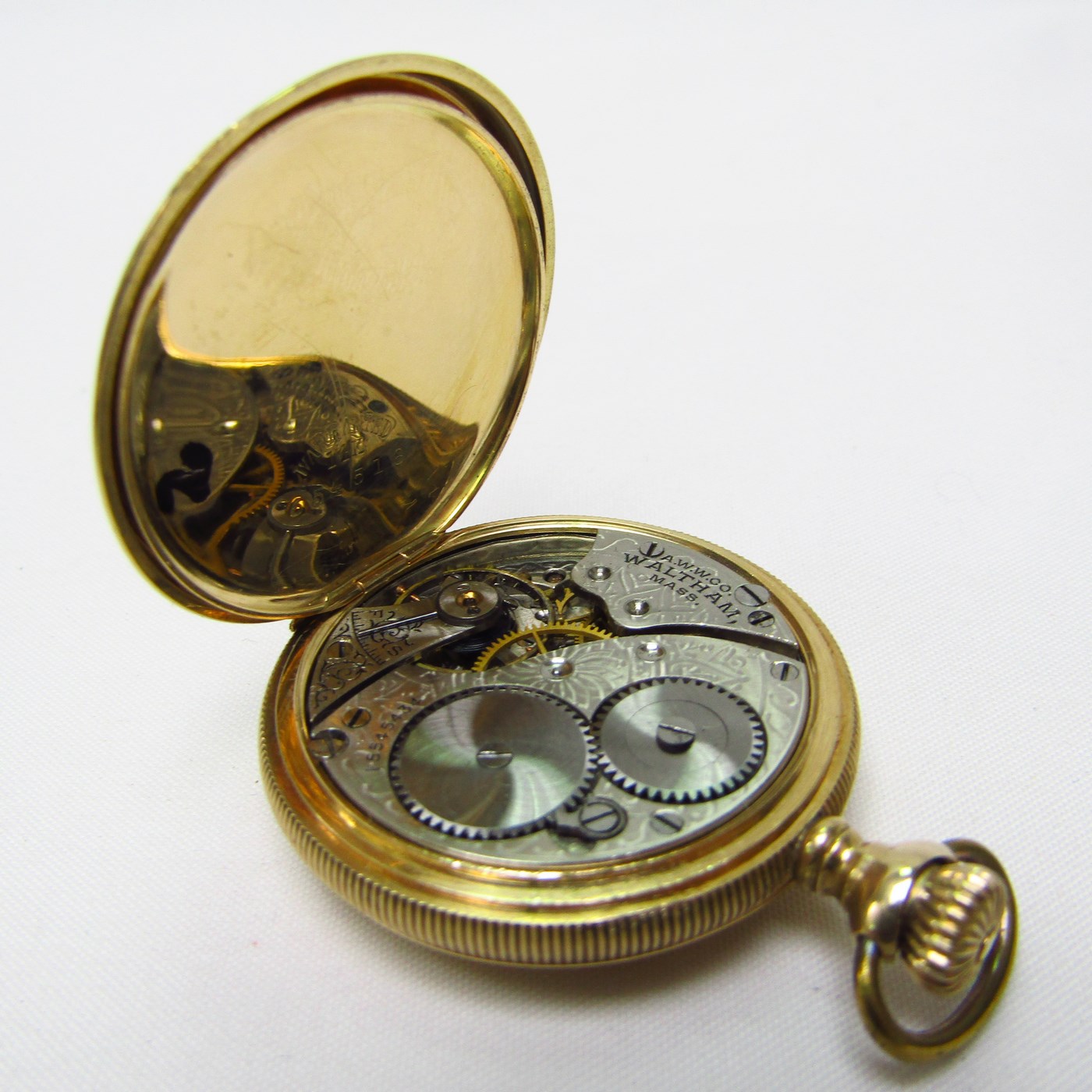 WALTHAM. Reloj de colgar saboneta y remontoir. USA, 1906. WALTHAM. Reloj de colgar saboneta y remontoir. USA, 1906.