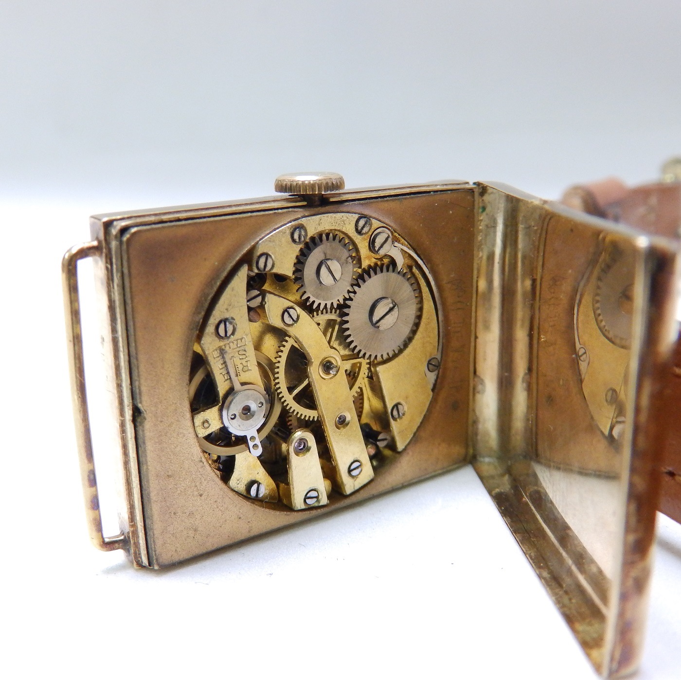 Warza. Reloj Suizo de pulsera para caballero. Ca. 1910 Warza. Reloj Suizo de pulsera para caballero. Ca. 1910