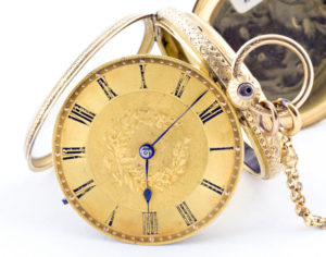 William Bent (Londres). Reloj de Bolsillo, Lepine, Half Fusee (semicatalino). Londres, 1871.