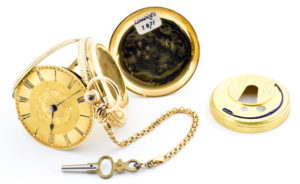 William Bent (Londres). Reloj de Bolsillo, Lepine, Half Fusee (semicatalino). Londres, 1871.