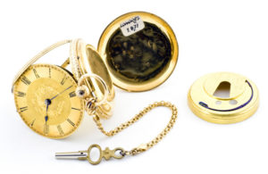 William Bent (Londres). Reloj de Bolsillo, Lepine, Half Fusee (semicatalino). Londres, 1871.