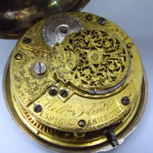 William Flint (Ashford, 1797). Reloj de Bolsillo Lepine, Verge Fusee (Catalino).