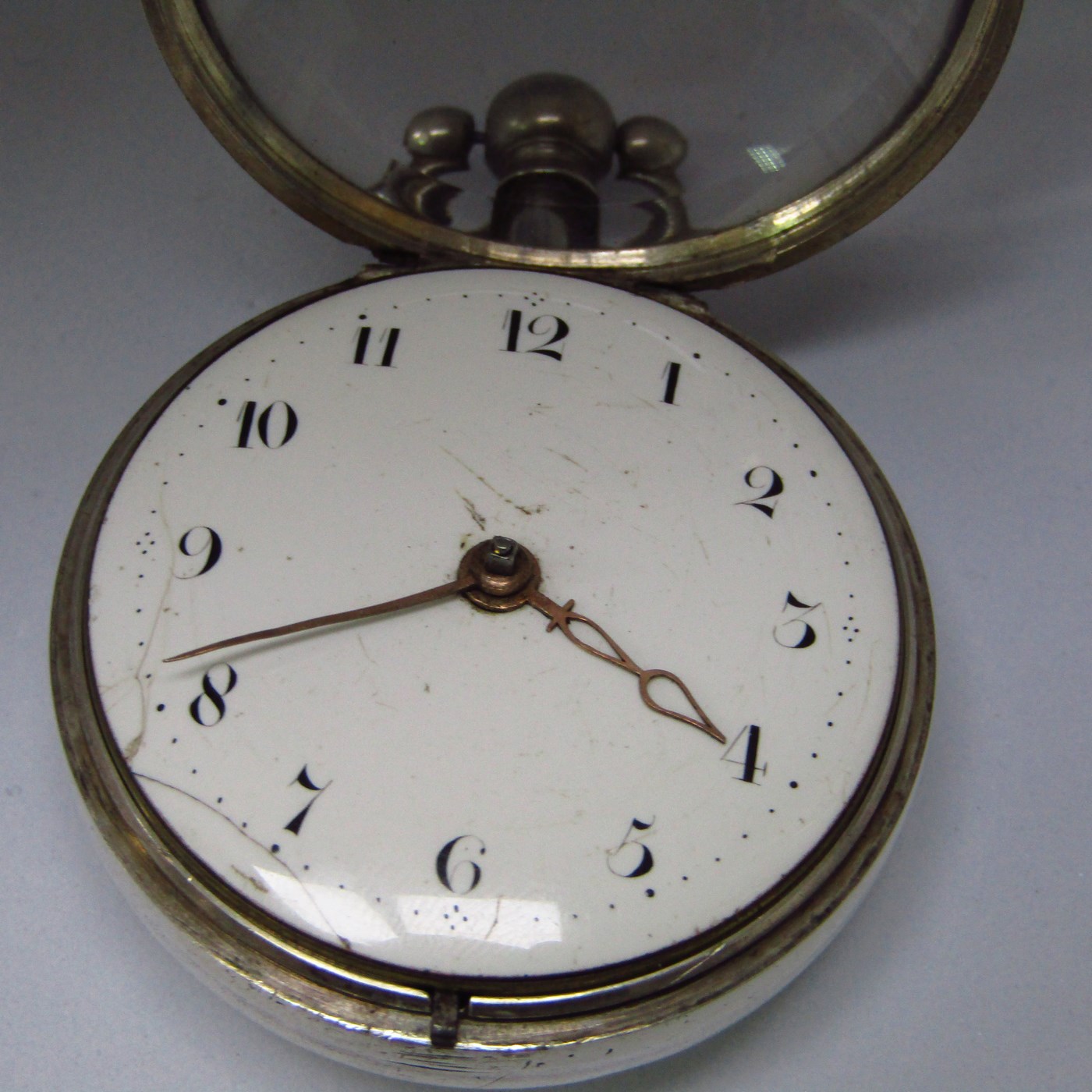 William Flint (Ashford, 1797). Reloj de Bolsillo Lepine, Verge Fusee (Catalino).
