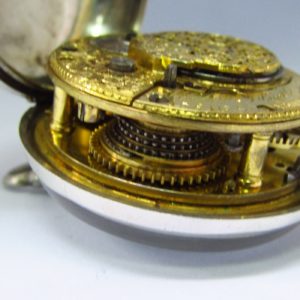 William Flint (Ashford, 1797). Reloj de Bolsillo Lepine, Verge Fusee (Catalino).