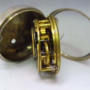 William Flint (Ashford, 1797). Reloj de Bolsillo Lepine, Verge Fusee (Catalino).