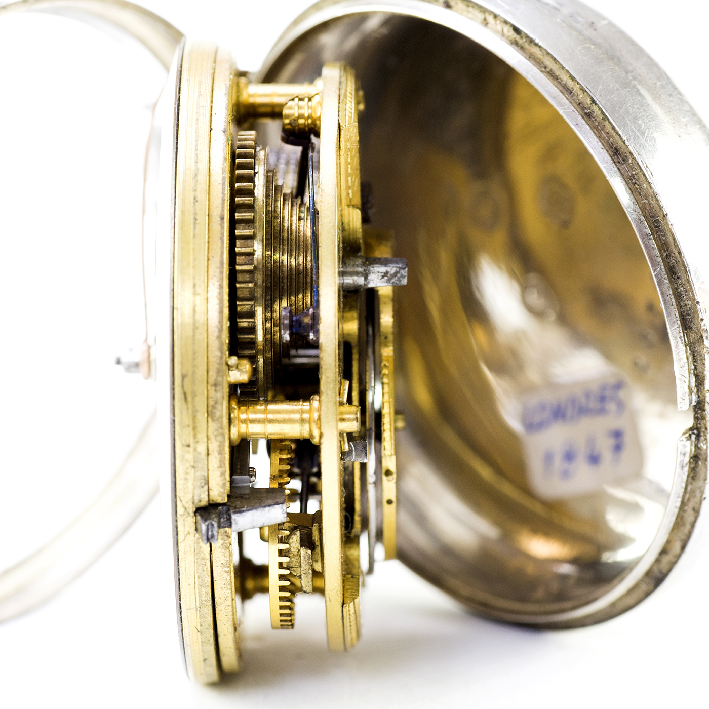 WM. JANNER (Cliffe-Lewes). Reloj Inglés de Bolsillo para caballero, lepine, Verge Fusee (Catalino). Inglaterra, 1847. WM. JANNER (Cliffe-Lewes). Reloj Inglés de Bolsillo para caballero, lepine, Verge Fusee (Catalino). Inglaterra, 1847.