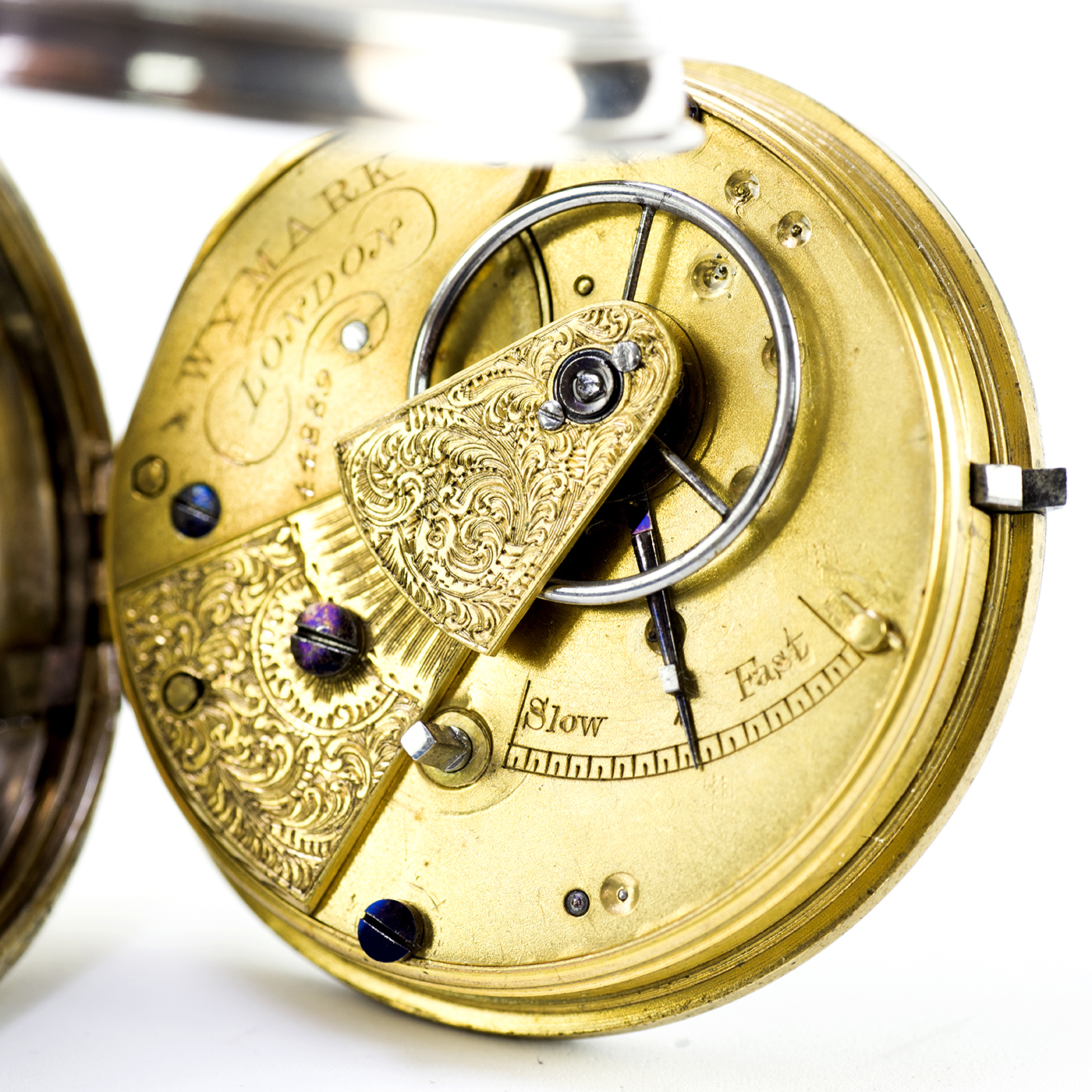 WYMARK (London). Reloj de Bolsillo, lepine, Half Fusee (Semicatalino). Londres, año 1881. WYMARK (London). Reloj de Bolsillo, lepine, Half Fusee (Semicatalino). Londres, año 1881.