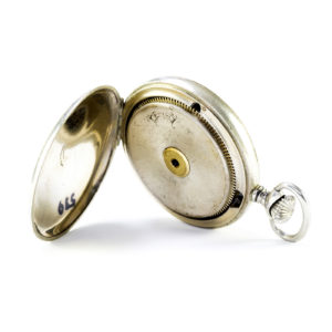 WYSS FRÈRES. Reloj de Bolsillo, Lepine, remontoir, Ocho días Cuerda. Suiza, ca. 1920