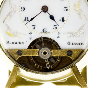 WYSS FRÈRES. Reloj de Bolsillo, Lepine, remontoir, Ocho días Cuerda. Suiza, ca. 1920