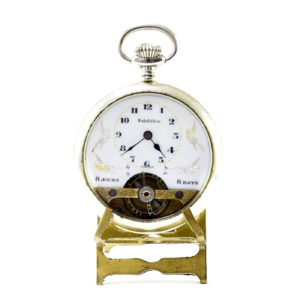 WYSS FRÈRES. Reloj de Bolsillo, Lepine, remontoir, Ocho días Cuerda. Suiza, ca. 1920