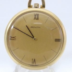 Zenith. Reloj de bolsillo de caballero, Lepine y Remontoir. Circa, 1960.
