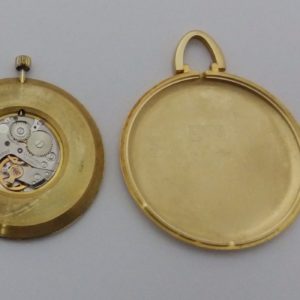 Zenith. Reloj de bolsillo de caballero, Lepine y Remontoir. Circa, 1960.