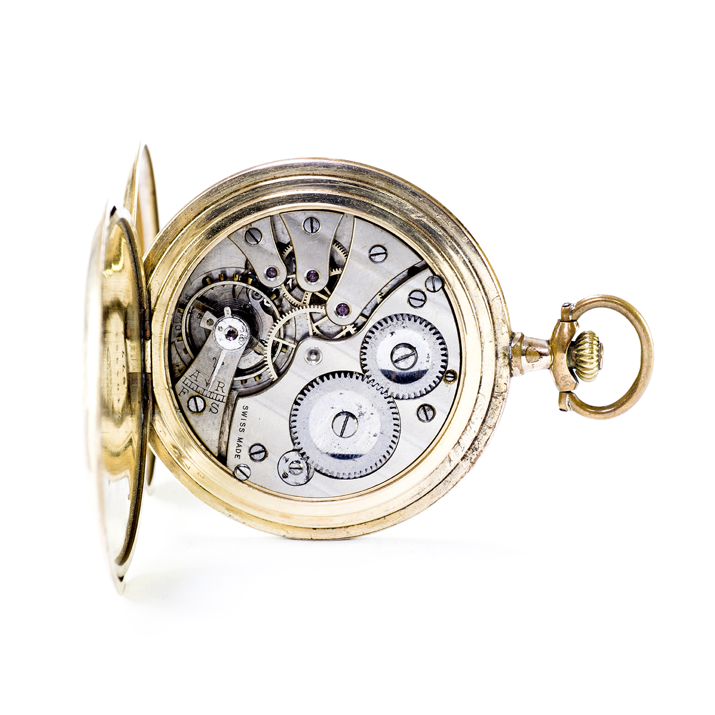 ZENITH. Reloj de bolsillo saboneta y remontoir. Suiza, ca. 1880. ZENITH. Reloj de bolsillo saboneta y remontoir. Suiza, ca. 1880.