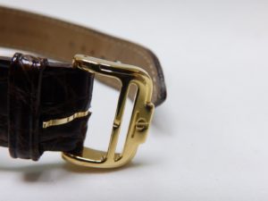 BAUME AND MERCIER. Reloj Cronógrafo de pulsera. Ca. 1945.