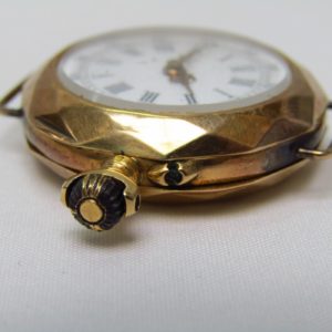 BESANÇOR BISONTINE (Francia). Reloj de colgar-pulsera, lepine y remontoir. Ca. 1900