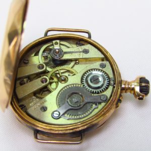 BESANÇOR BISONTINE (Francia). Reloj de colgar-pulsera, lepine y remontoir. Ca. 1900