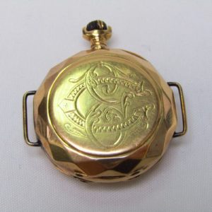 BESANÇOR BISONTINE (Francia). Reloj de colgar-pulsera, lepine y remontoir. Ca. 1900