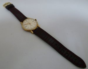 Cauny. Reloj de pulsera de caballero. Ca. 1960