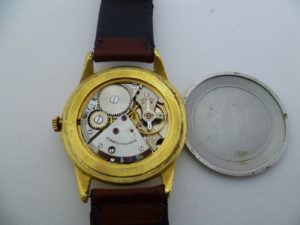 Contex UBG - Reloj Calendario con Fases Lunares, de caballero - Circa 1950