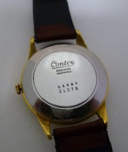 Contex UBG - Reloj Calendario con Fases Lunares, de caballero - Circa 1950