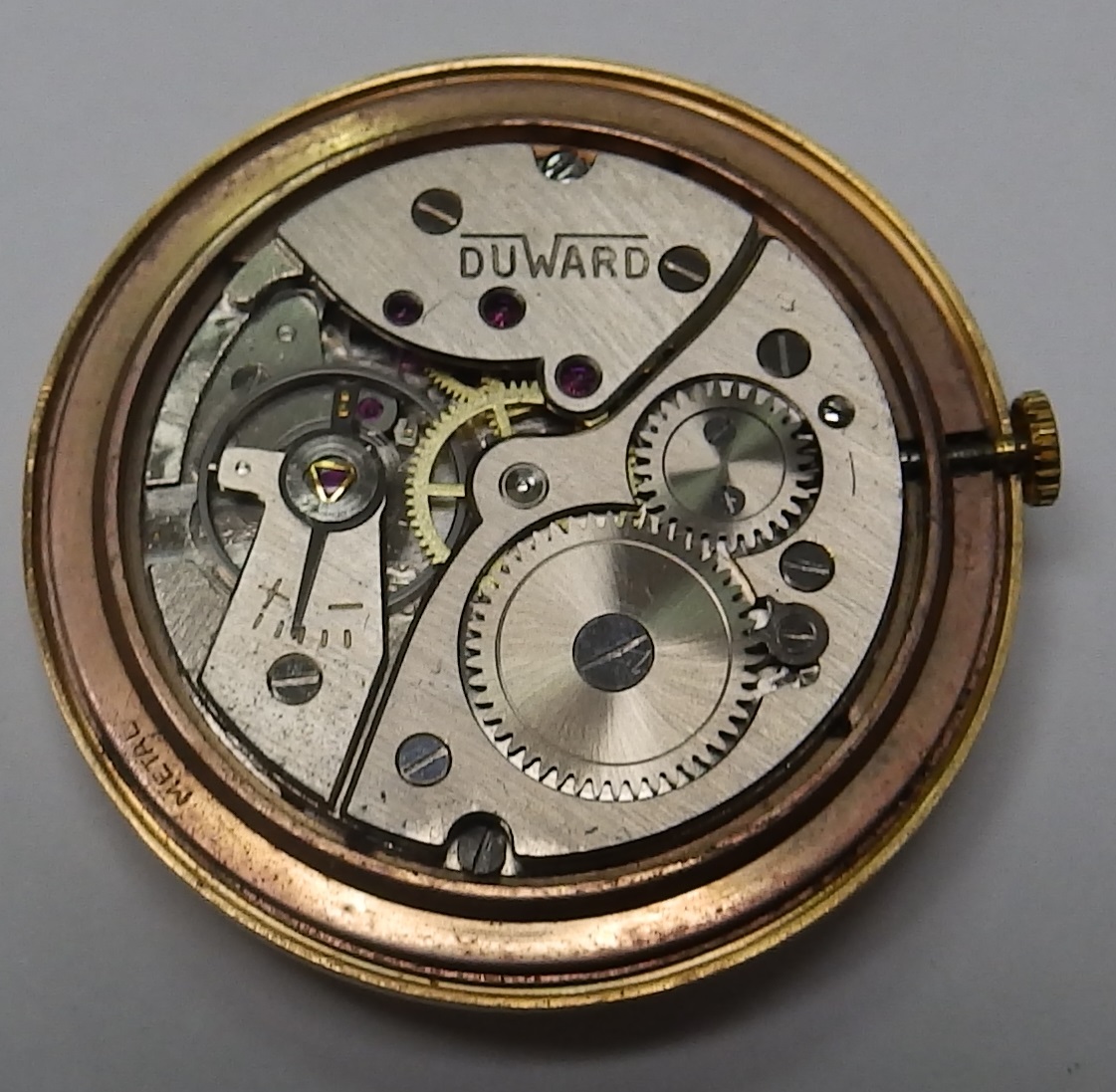 Duward Diplomatic. Reloj pulsera para caballero. Ca. 1970. Duward Diplomatic. Reloj pulsera para caballero. Ca. 1970.