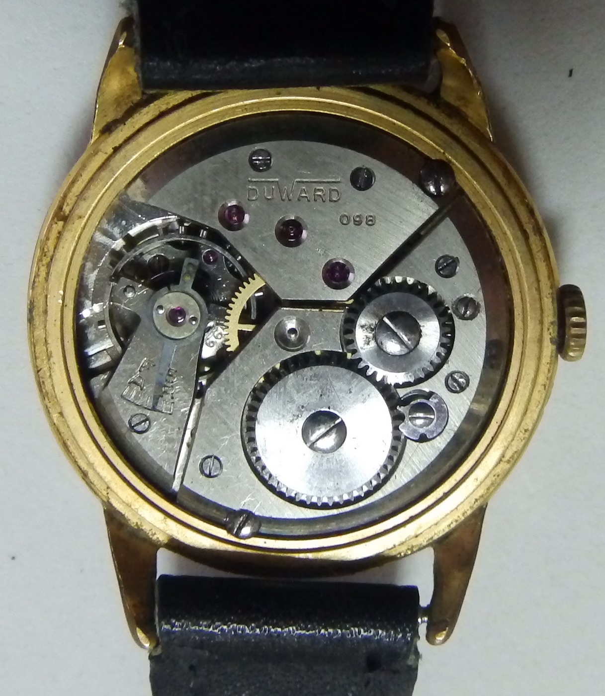DUWARD. Reloj para dama-cadete de pulsera. Ca. 1960. DUWARD. Reloj para dama-cadete de pulsera. Ca. 1960.