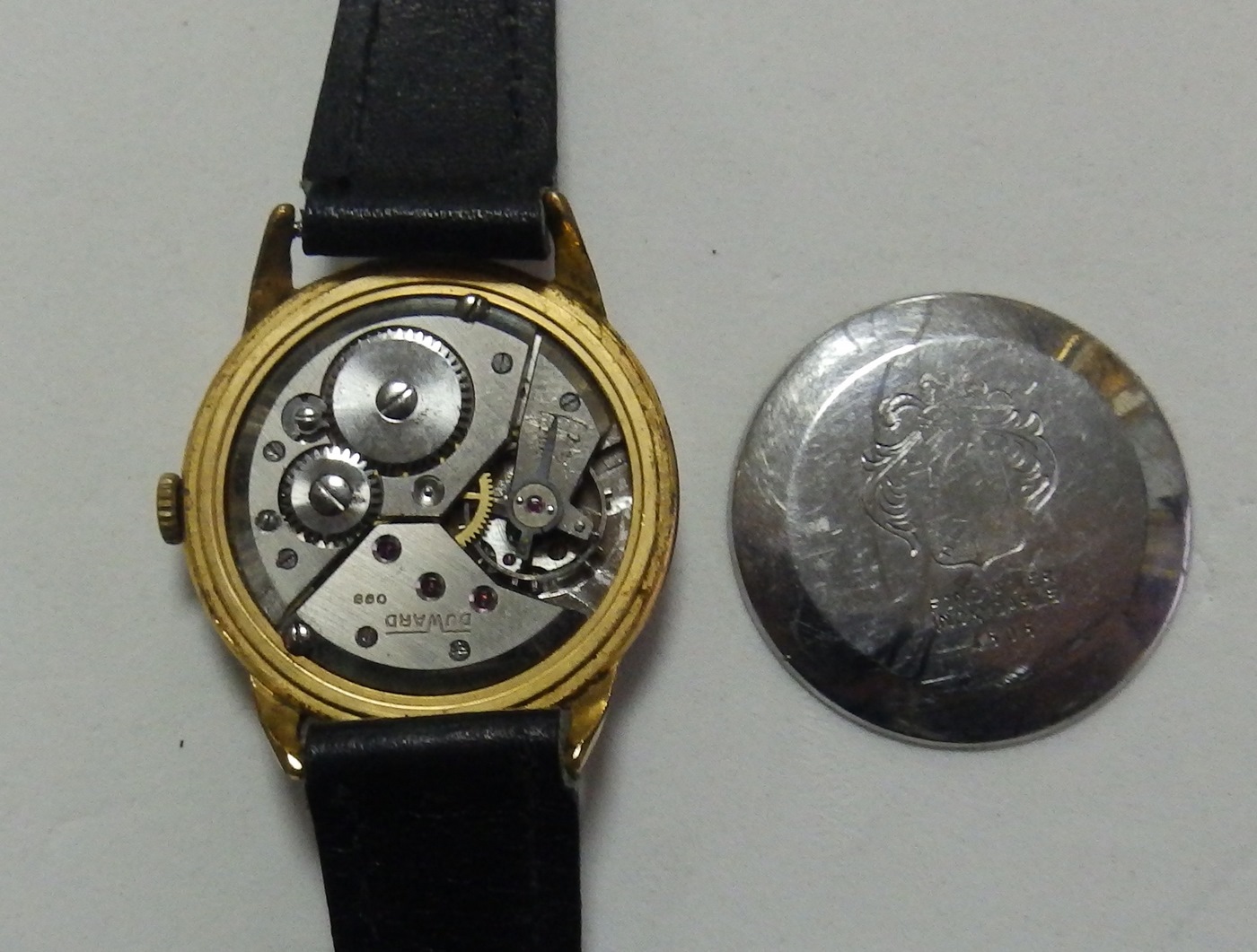 DUWARD. Reloj para dama-cadete de pulsera. Ca. 1960. DUWARD. Reloj para dama-cadete de pulsera. Ca. 1960.