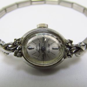 JULES JURGENSEN. Reloj de pulsera para dama. Ca. 1950