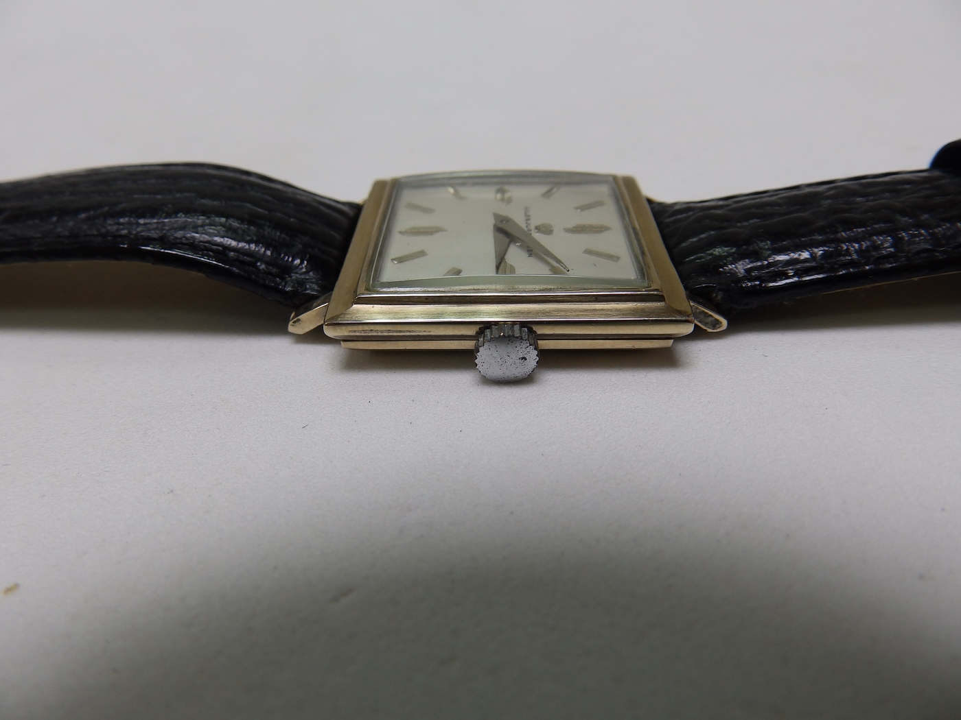 JULES JURGENSEN. Reloj de pulsera unisex. Ca. 1960