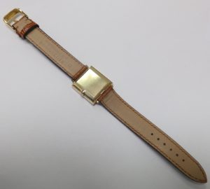 Longines. Reloj-Joya de pulsera para caballero. Oro y Diamantes talla Brillante. Año, 1962.