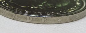 MONEDA DE 50 PESETAS. AÑO 1957. UNA LIBRE GRANDE, EN EL CANTO.