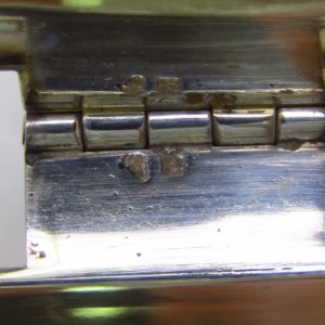 PASGORCY. Chofeta o cenicero en plata. España, siglo XX.