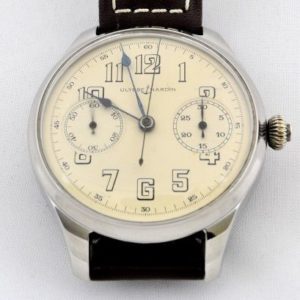 Ulysse Nardin. Cronógrafo para hombre. Circa, 1925-30