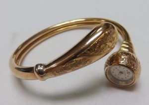 Universal Geneve Pulsera de Oro de 18k, elástica, con Reloj .