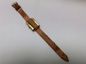 Warza. Reloj Suizo de pulsera para caballero. Ca. 1910