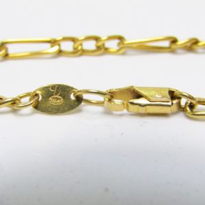 Cadena de Oro de 18k tipo Cartier. 8,30 gr.