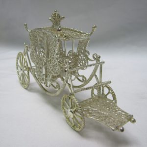 Carroza Artesanal en Plata de Ley. 76 gr.