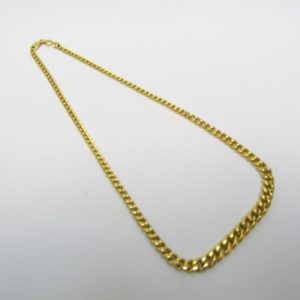 Collar articulado en Oro Amarillo, en disminución. Peso 8,31 gr.