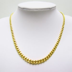 Collar articulado en Oro Amarillo, en disminución. Peso 8,31 gr.