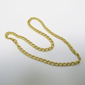 Collar Barbado en Oro Amarillo de 18k. Peso 15,50 gr. Nuevo.