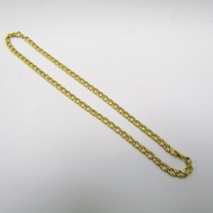Collar Barbado en Oro Amarillo de 18k. Peso 15,50 gr. Nuevo.