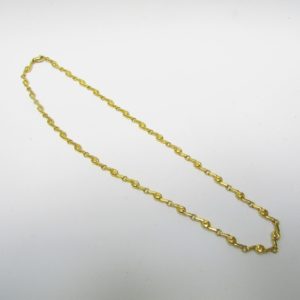 Collar de Oro Amarillo de 18k. Peso 13,85 gr.