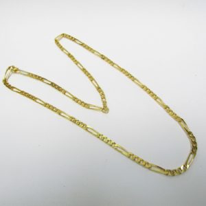 Collar tipo Barbado de gran tamaño en Oro de 18k.